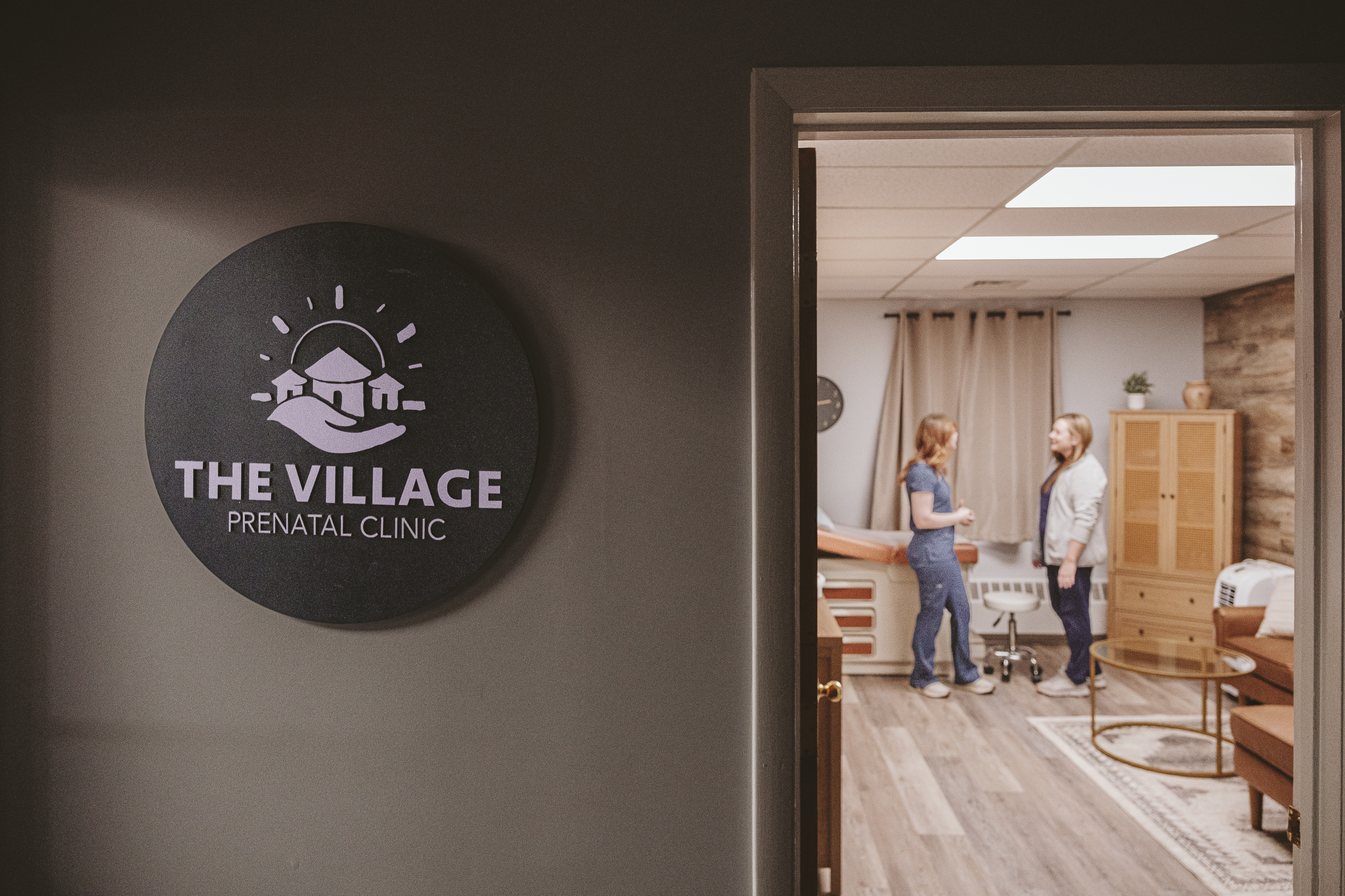 The Village Prenatal Clinic, located inside the Waynesboro Free Methodist Church, is seen on Wednesday, January 29, 2025.
