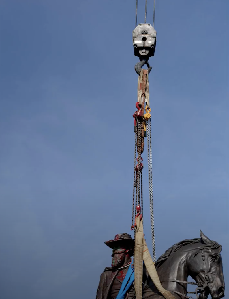 Charlottesville photographer shares experience of covering Confederate statue removals 1 Photo by Sanjay Suchak