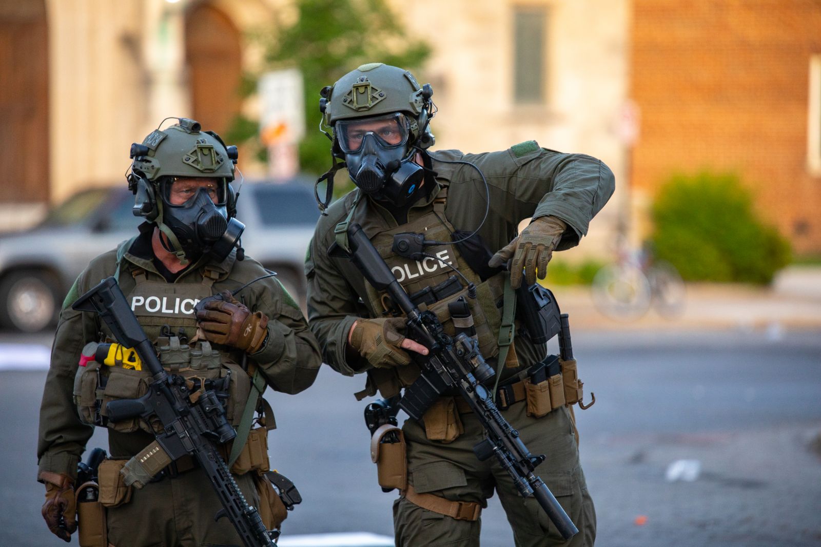 'It’s Meant To Be Punishing': Protestors Allege Summer of Jail Abuses 3 Police at a Richmond protest on June 1. (Photo: Crixell Matthews/VPM News)