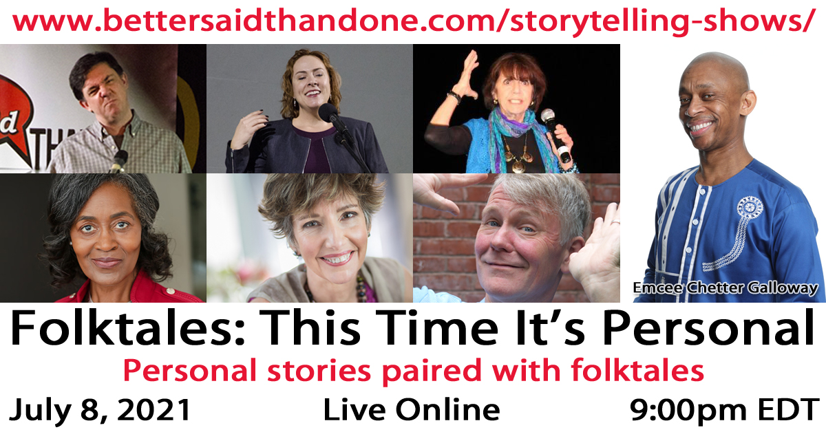 Artsline - Storytelling in Theatre, Music, and Art for Summer Fun! 4 personal folktales