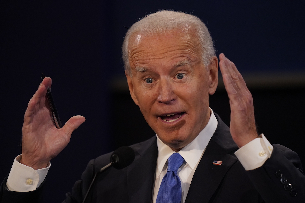 Fact-Checking Donald Trump, Joe Biden in the Final Presidential Debate 1 joebidenhandsup