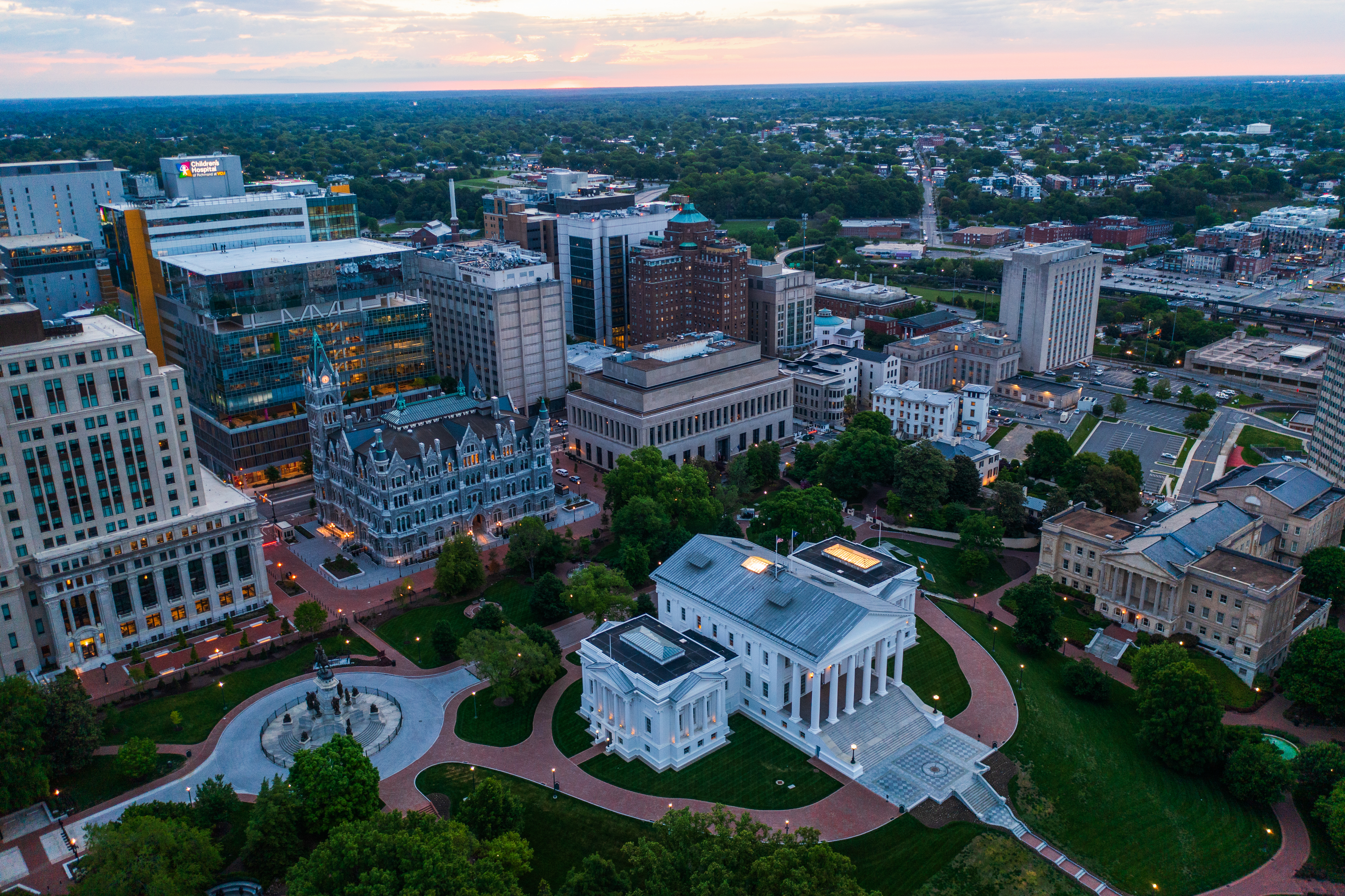 Constitutional amendments, Youngkin's final address and data center bills 2 The Virginia State Capitol is seen on Thursday, April 25, 2024 in Richmond, Virginia.