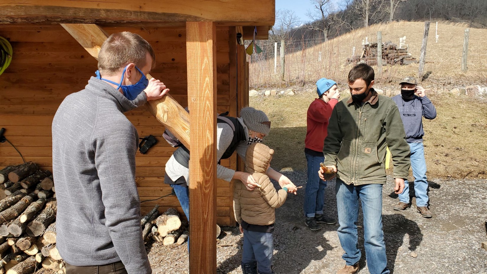 Behind the scenes syrup tasting at Tonoloway Farm (Image: VPM)