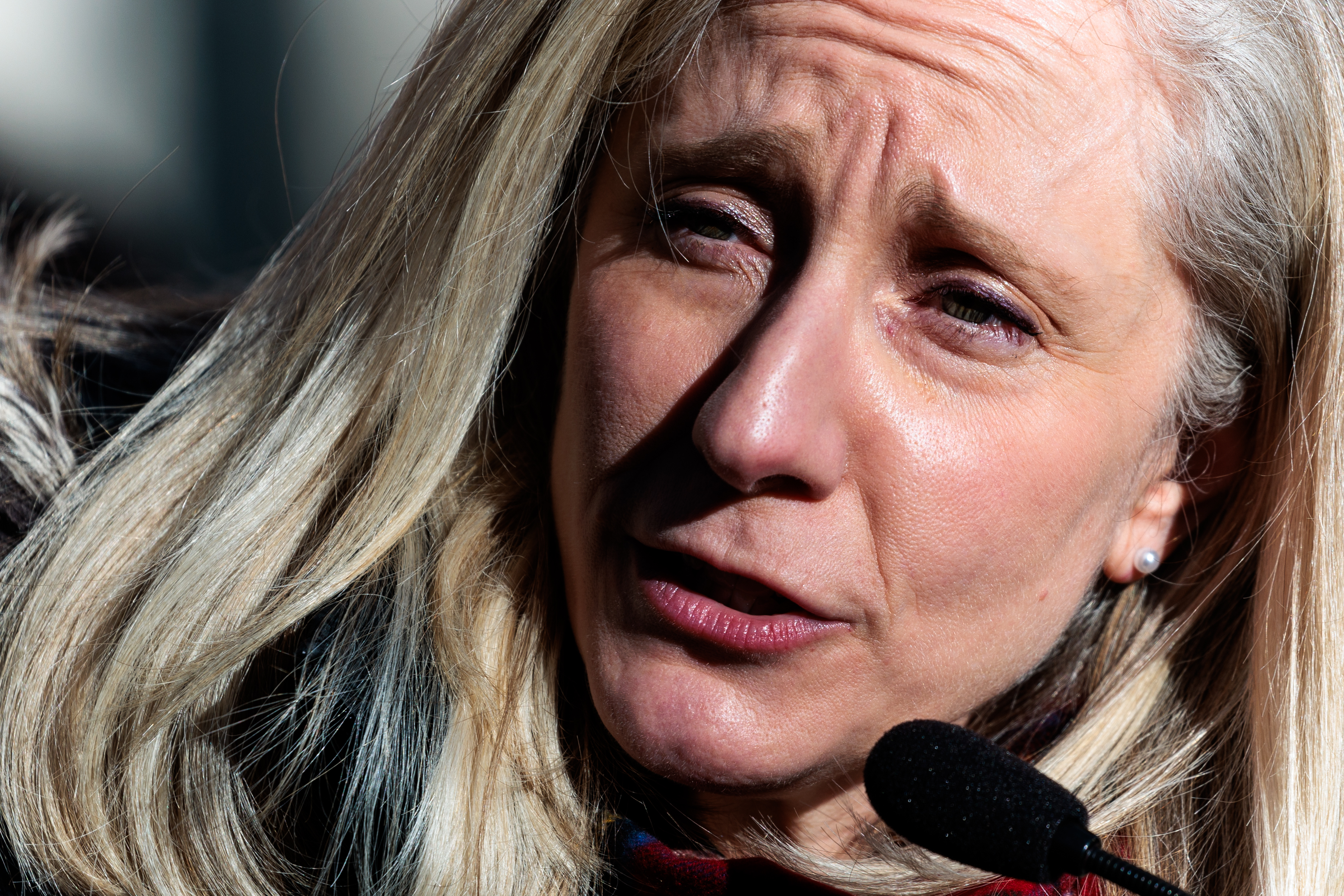 Who's running for Virginia governor in 2025? 2 Former U.S. Rep Abigail Spanberger speaks at a gun safety advocacy rally Wednesday, January 15, 2025 at the Capitol.