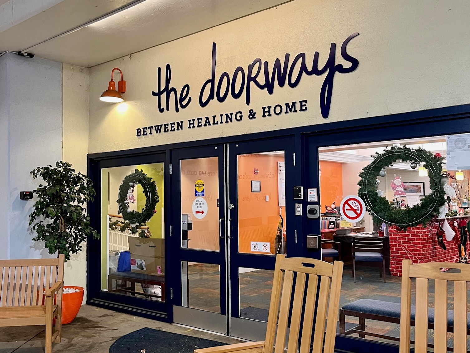 VPM employees spread cheer with donation drive for The Doorways