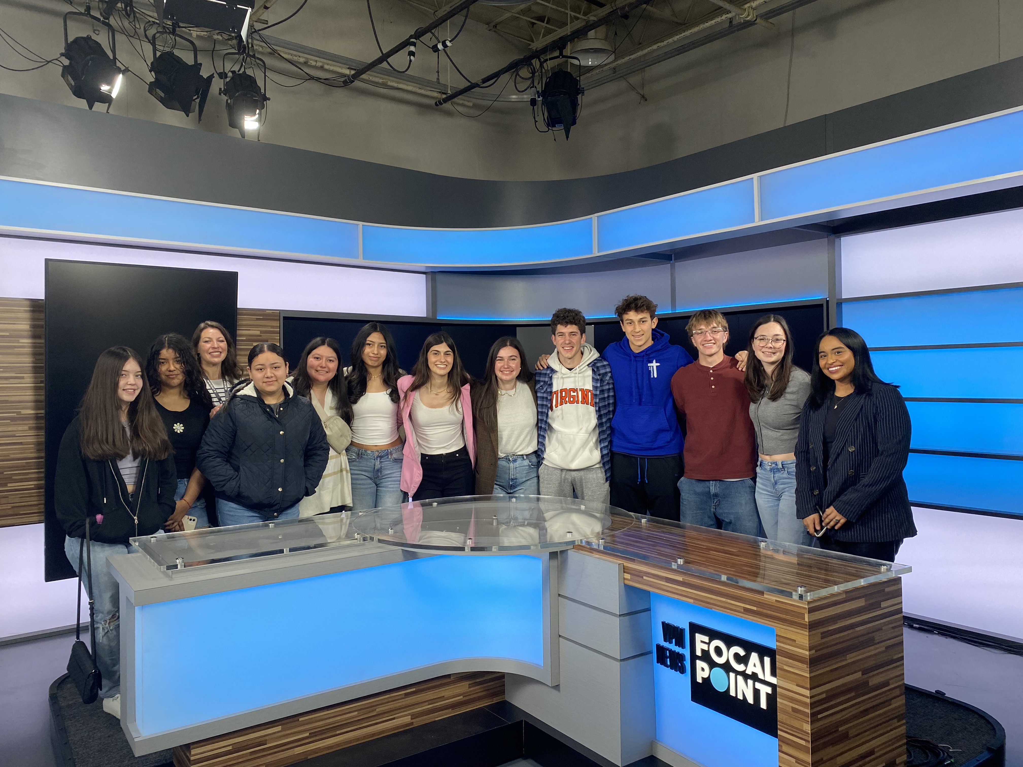 Spanish class from Turner Ashby H.S. finds new interests in tour at VPM