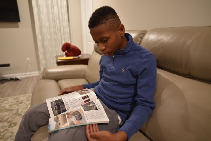 Currently, the Ferguson's pay out of pocket for RJ's care - costs they say add up quickly. (Photo by Megan Pauly/VPM)