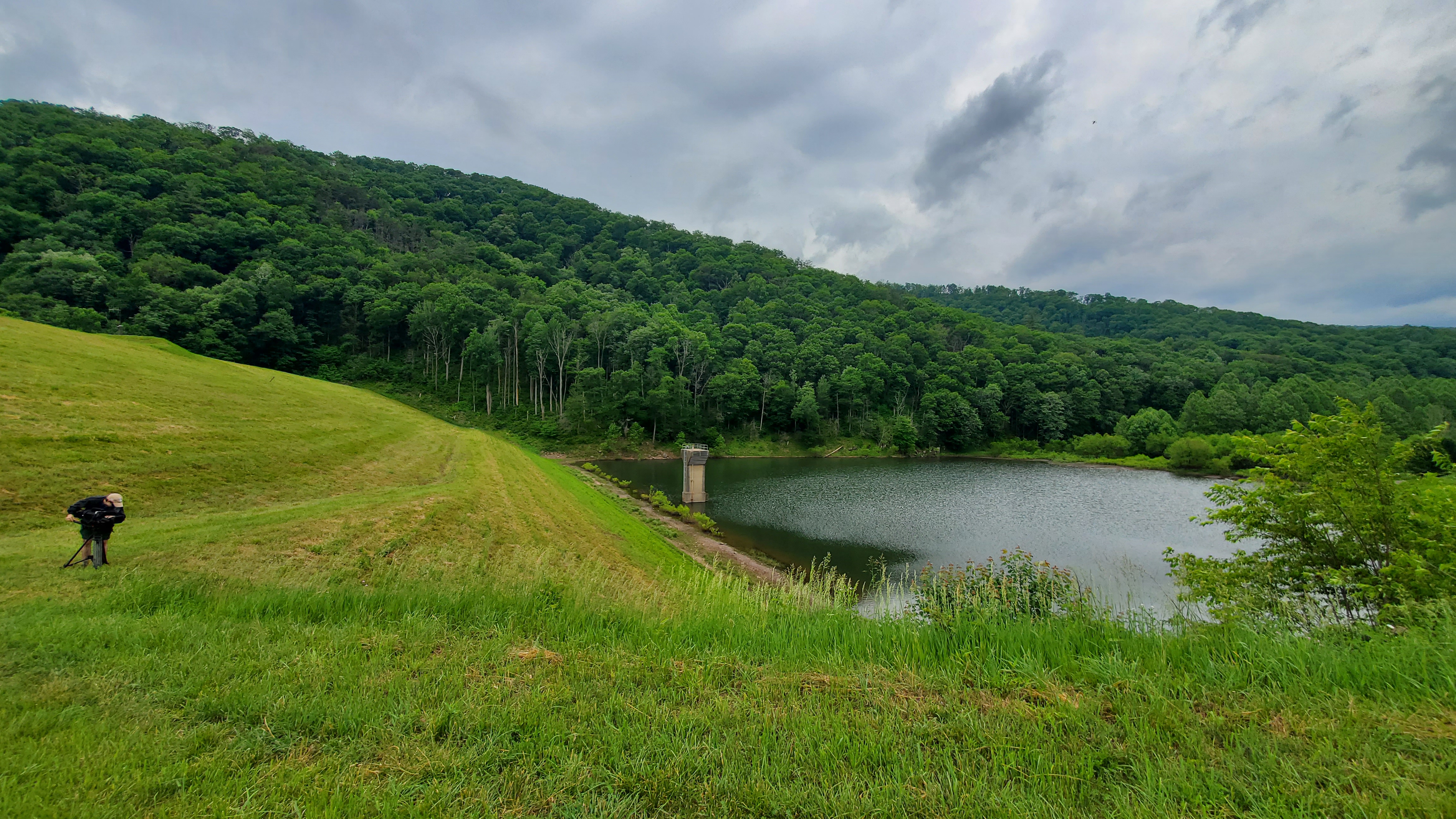 Learn how to steward our most important natural resource 1 recording broll at hone quarry dam