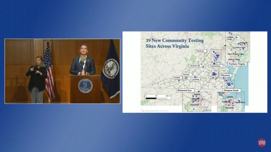 northam testing in va