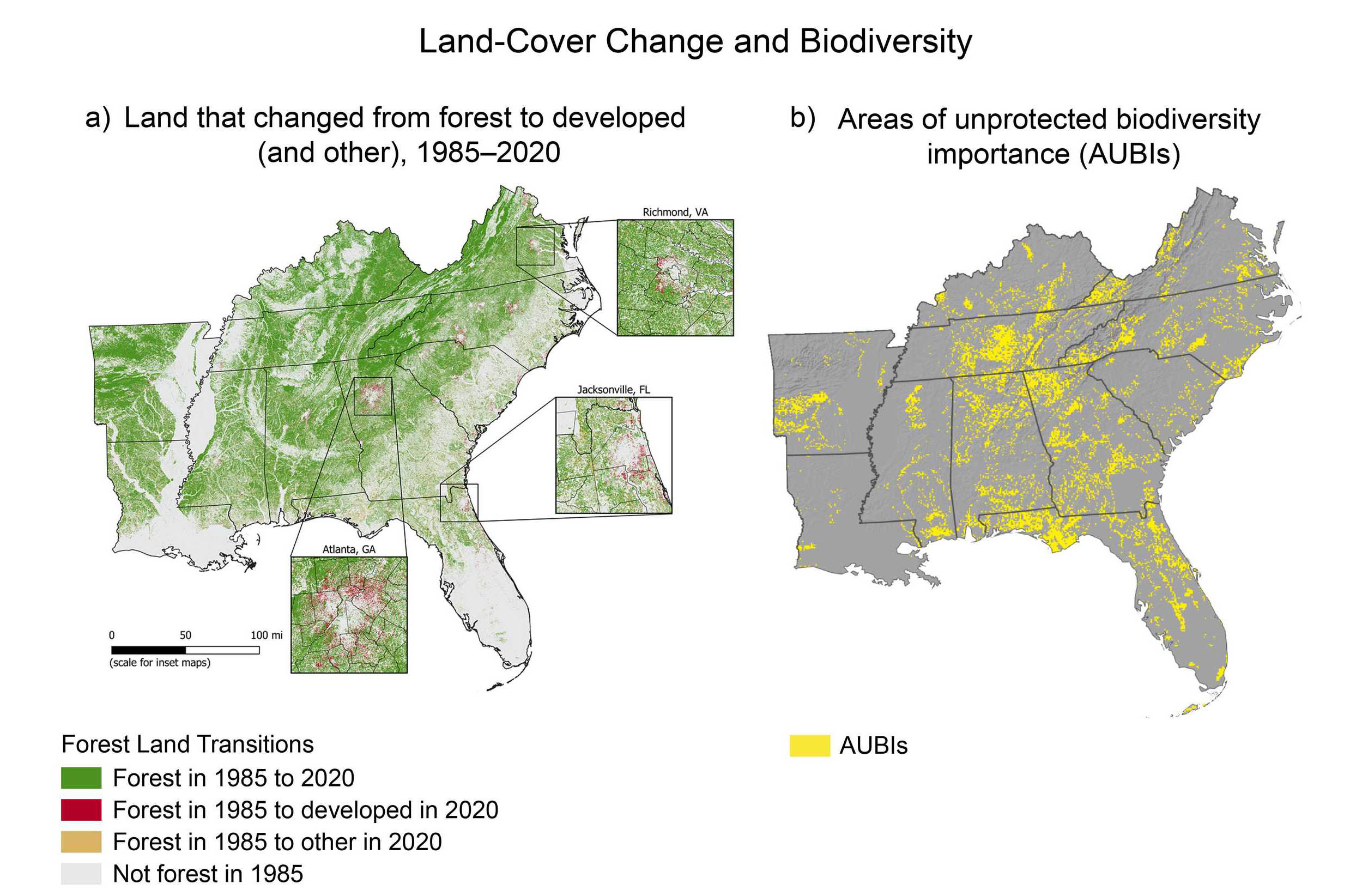 How will climate change affect Virginia? Massive new report is a window into the future 3 landchange graphic