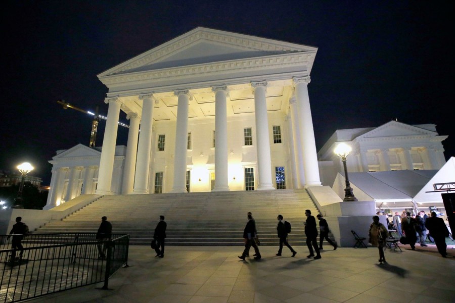 The House of Delegates meets late into the night to vote on amendments made by Gov. Ralph Northam. (Photo: Bob Brown / Richmond Times Dispatch)&nbsp;