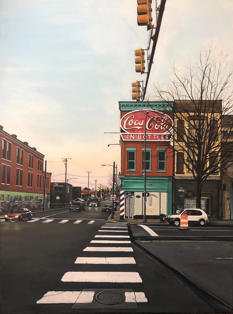 Acrylic on canvas, by Jordan Flower