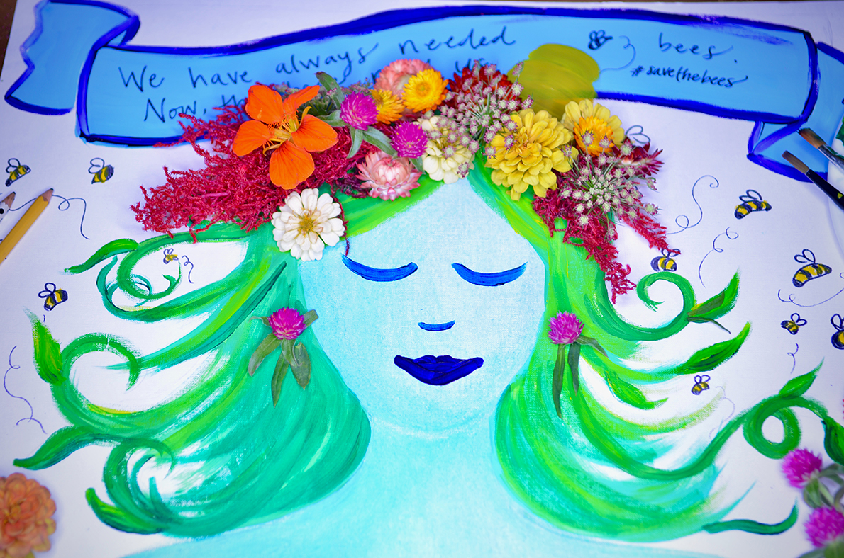The Creative Corner: "Art Speaks!" 1 creative corner 108 finished poster