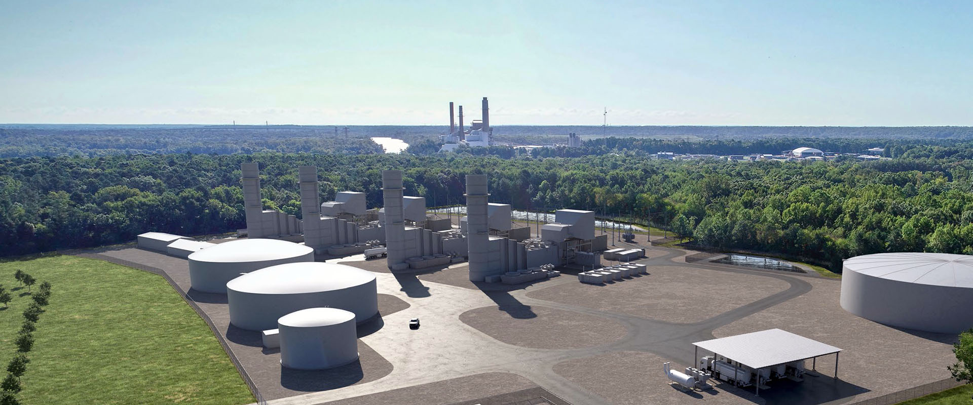 State Democrats oppose Chesterfield County gas plant 1 Proposed view of the Chesterfield Energy Reliability Center, adjacent to the existing Chesterfield Power Station.