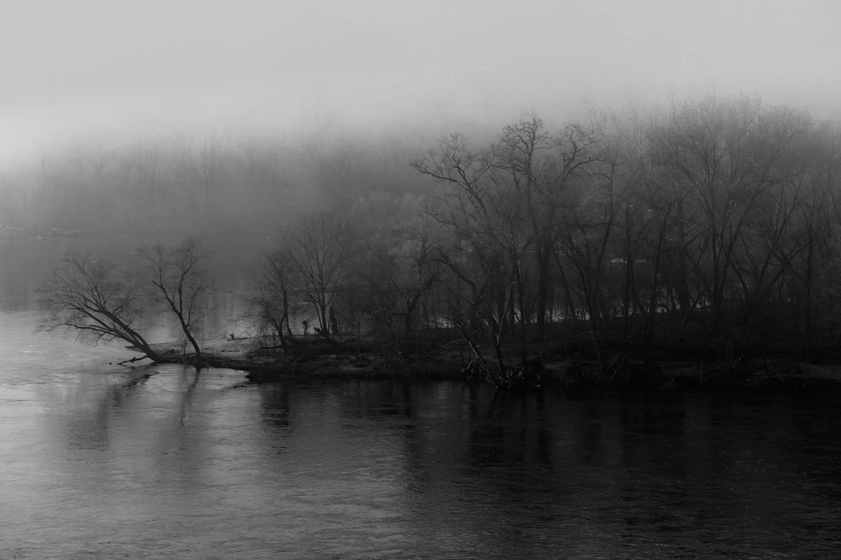 Artsline - Summer Is Here with Local Festivals, Outdoor Music, & More! 3 James River Fog II, 2021 by Alex Nyerges