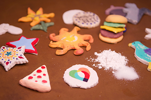 The Creative Corner: "Art and Science are BFFS" 2 salt dough