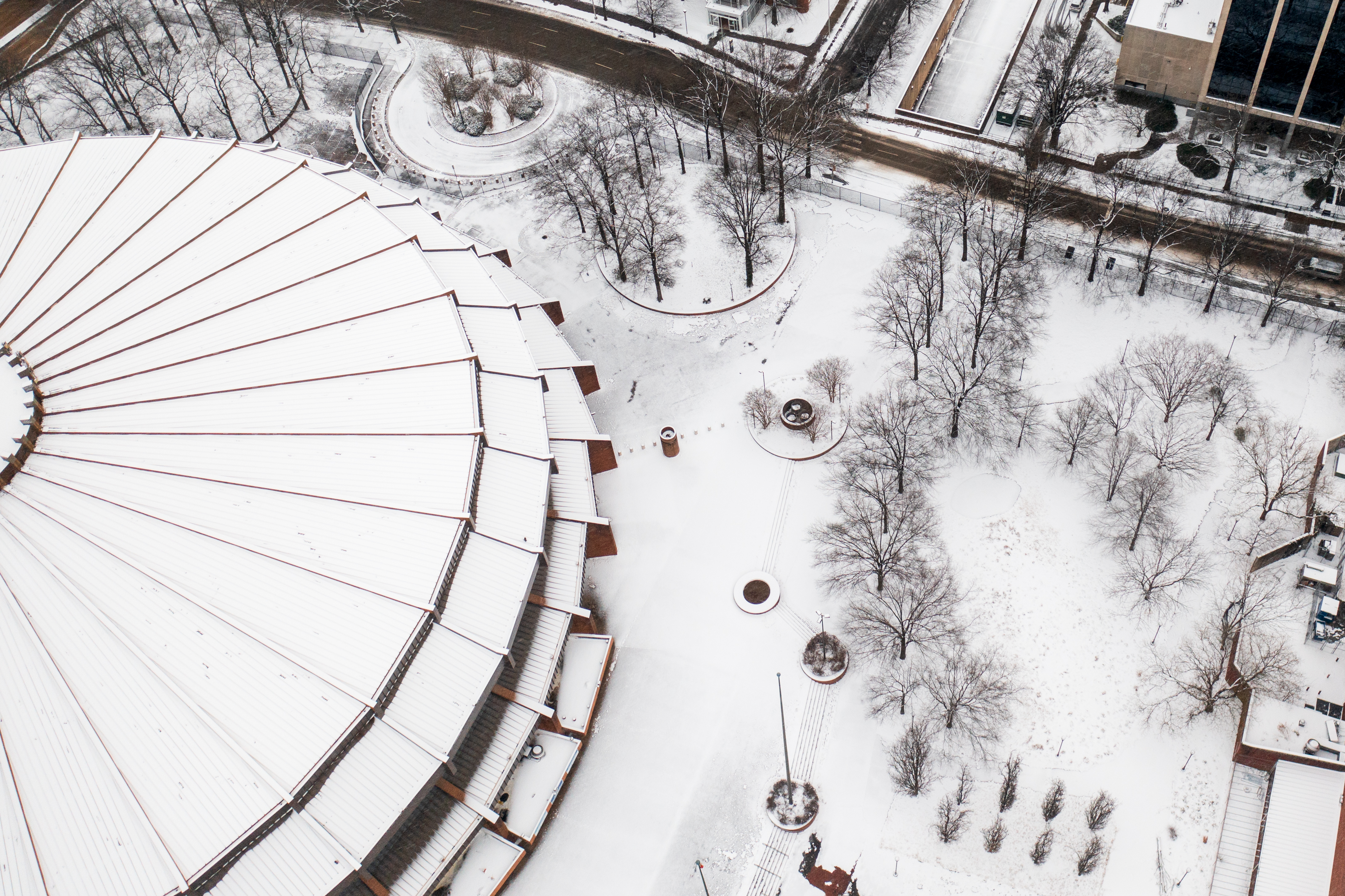 State budget delivers unexpected $15M for Richmond Coliseum demolition 4 The snow-covered Richmond Coliseum is seen on Thursday, February 20, 2025, in Richmond, Virginia.