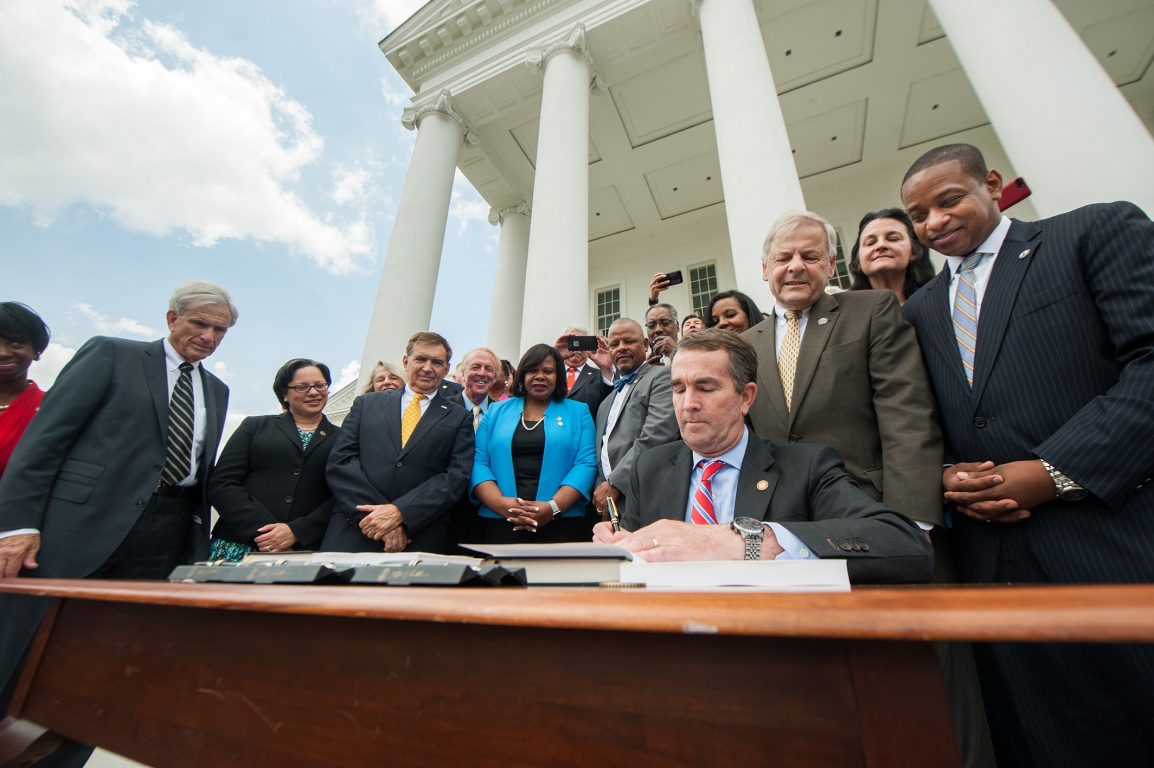 northam signs medicaid