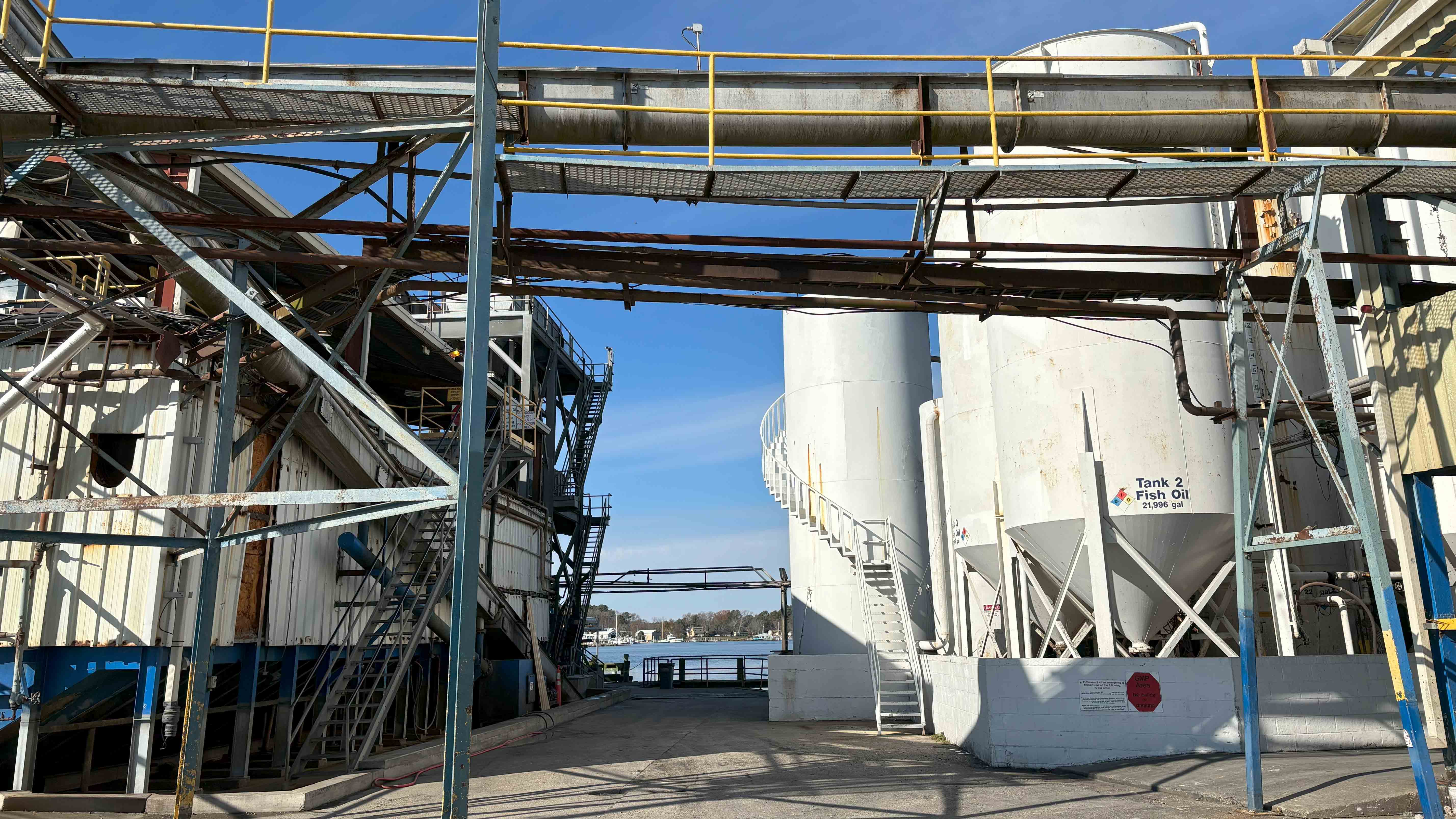 With no Bay menhaden study coming, population debates persist 3 Omega Protein’s menhaden reduction plant in Reedville sits along Cockrell's Creek.