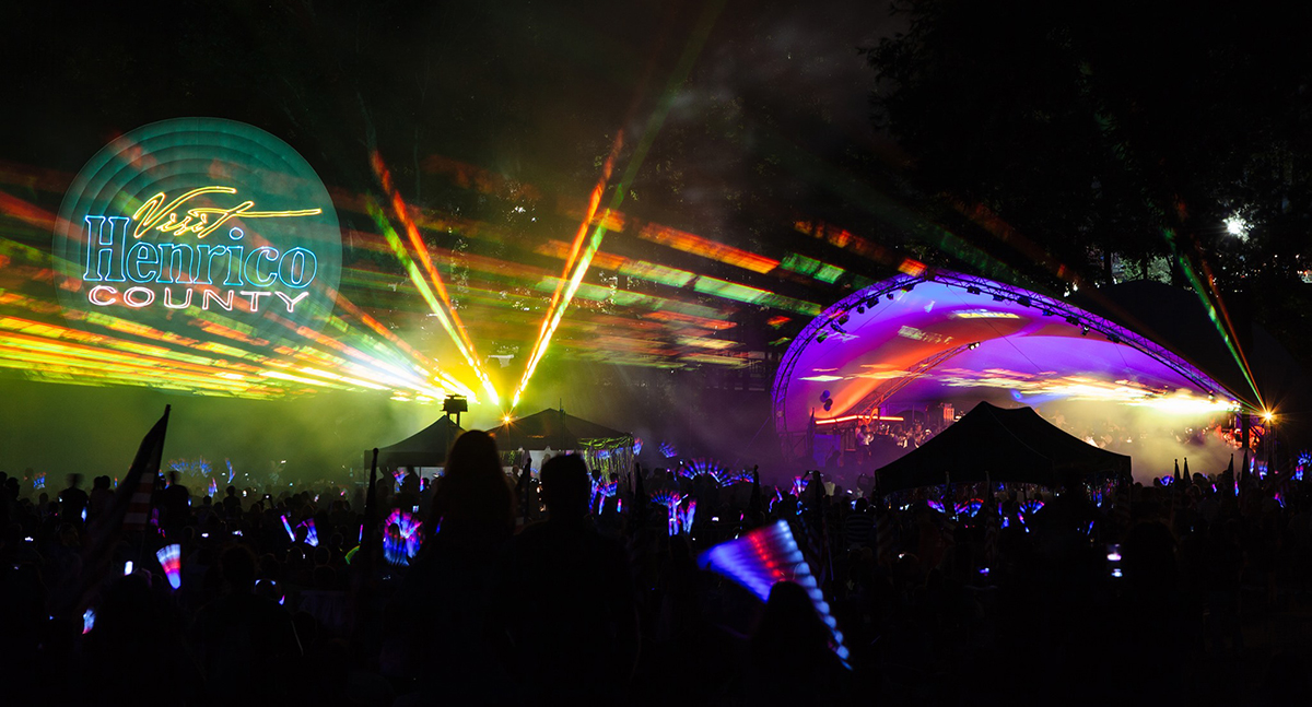 Artsline - Celebrate Independence with History, Arts, and Music! 9 red white lights