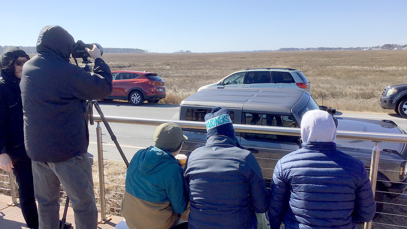 A traveler’s guide to rocket launches at Wallops Island 7 The distant but direct view to Launchpad 0-A.