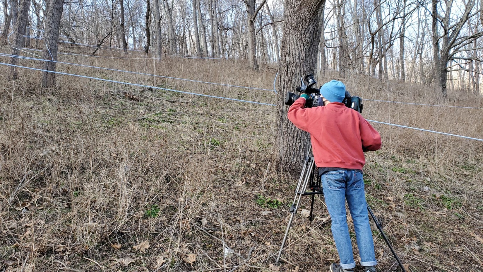 Cameraman at Tonoloway Farm (Image: VPM)