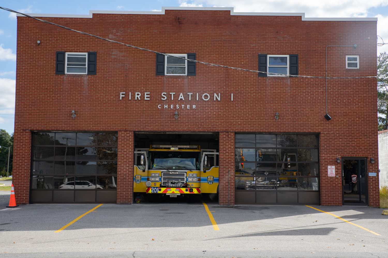 Chesterfield and Henrico voters each have $500M bond initiatives to consider 1 Firetrucks were smaller when Fire Station 1 was built, leading to tight conditions today.