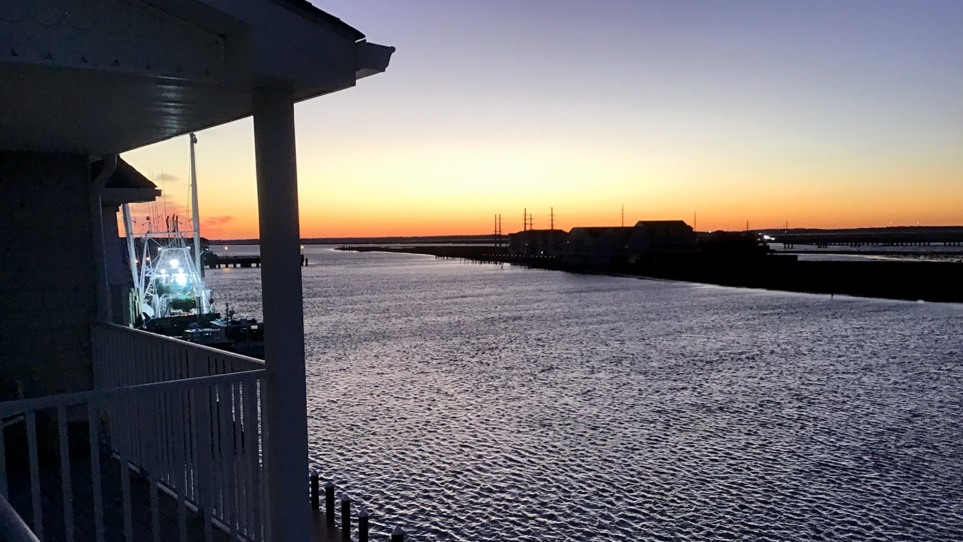 A traveler’s guide to rocket launches at Wallops Island 1 Wind driven waves crest in a normally placid inlet.