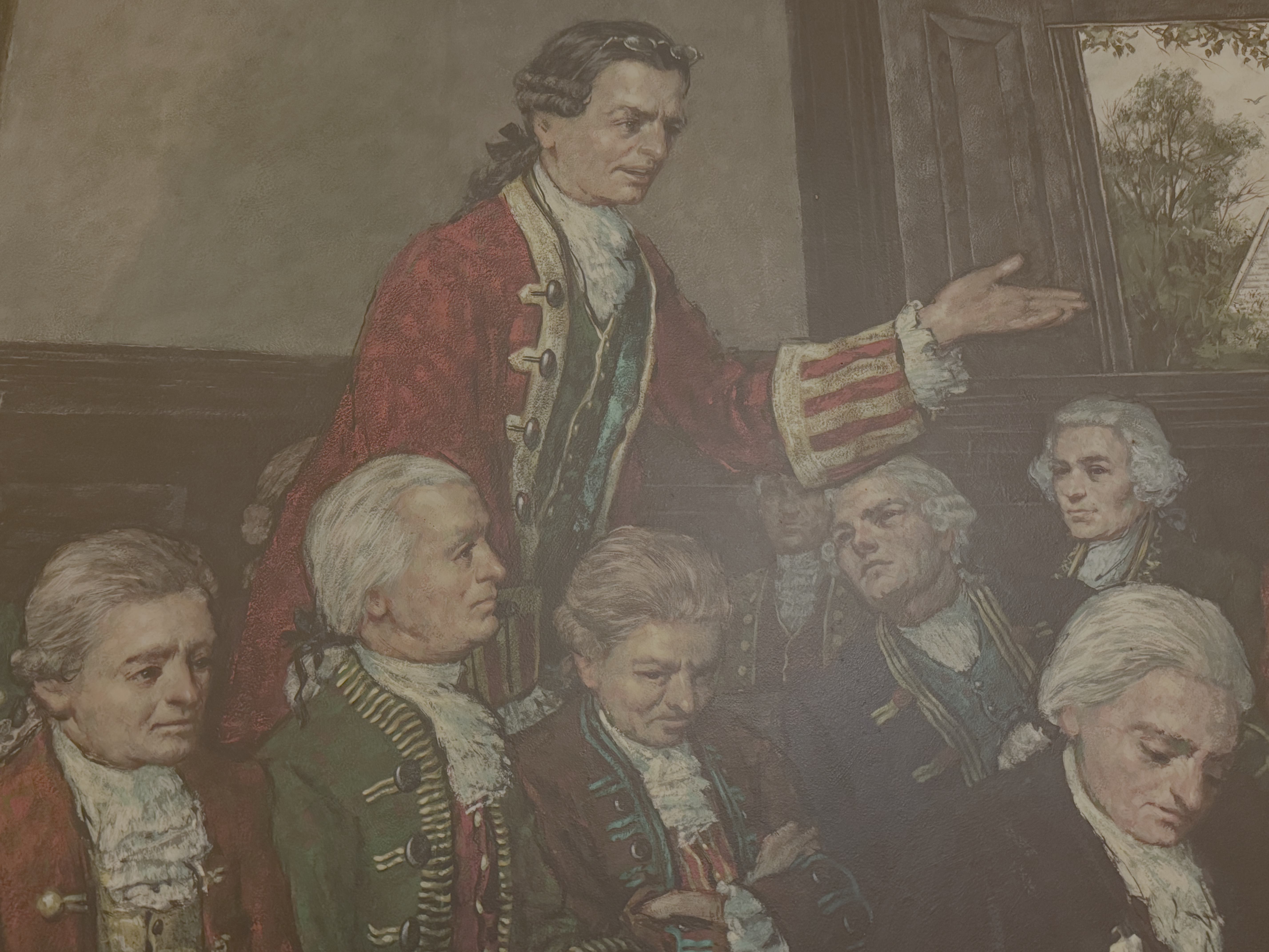 Unfamiliar faces are hidden in the Virginia Capitol’s artworks