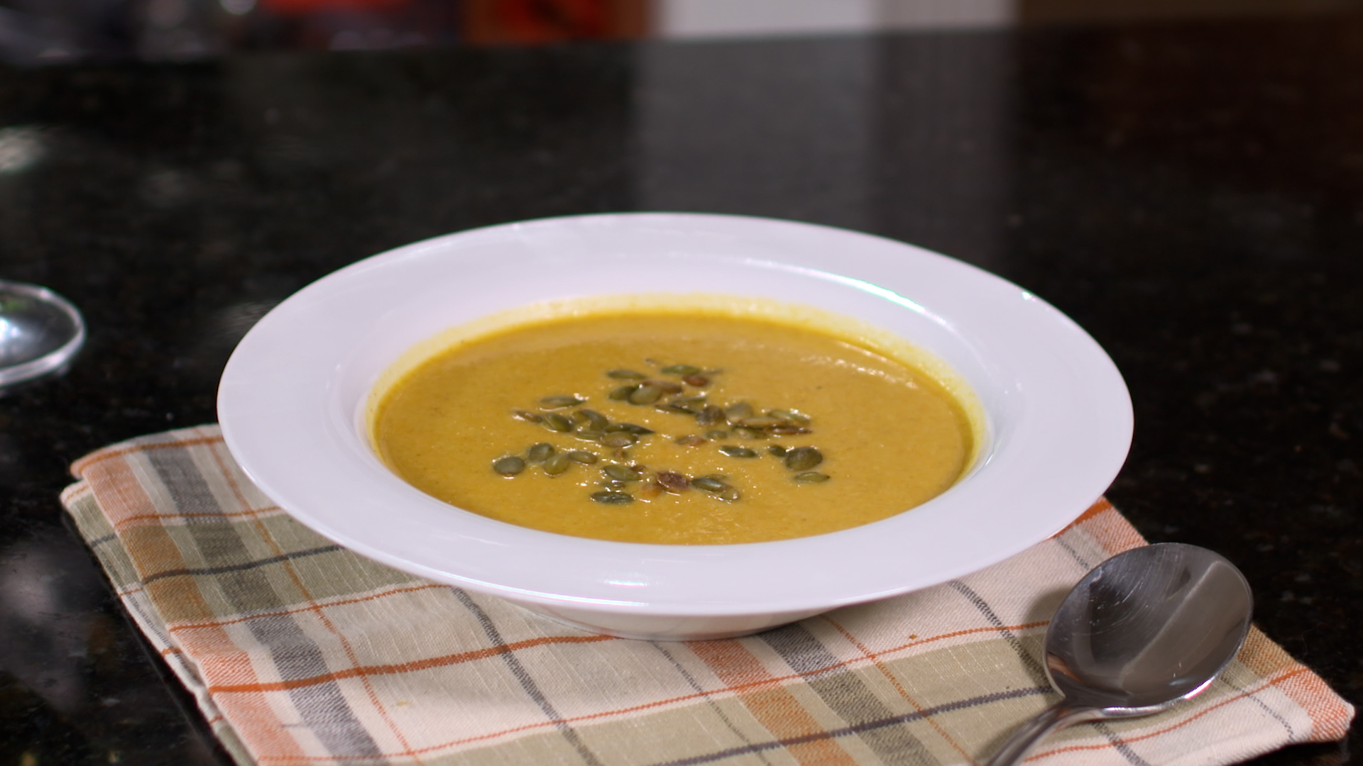 Sweet Potato Coconut Curry Soup